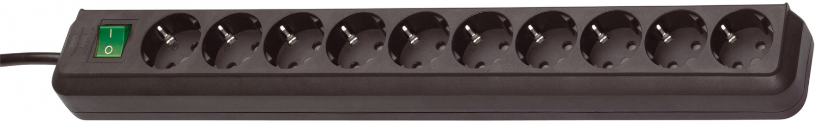 prelungitor brennenstuhl eco-line 10 prize, 3m h05vv-f 3g1,5 negru - imagine 6